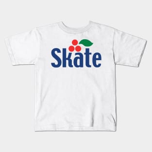 Skate retro logo Kids T-Shirt